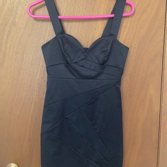 Black Mini Dress - Picture 2 of 3